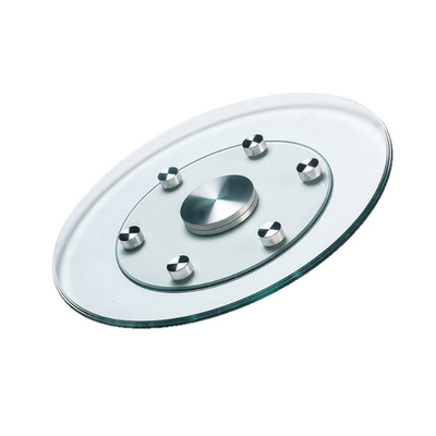 家用钢化玻璃饭桌旋转圆盘转盘