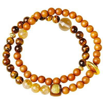 宫里上新禅香绕梧天然檀木手链