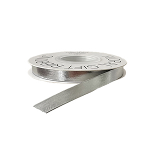 芯苼 银色系丝带鲜花花束手工diy包装绑带礼盒礼物装饰带花艺资材