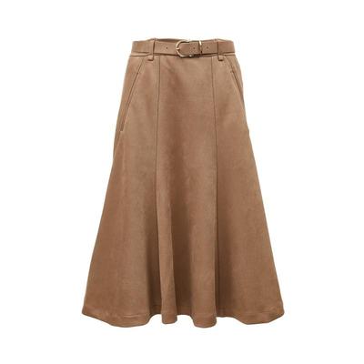 绫致ONLY新休闲风百搭简约口袋拼接半身裙女装时尚潮流半身裙