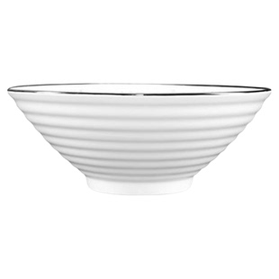 日式8英寸斗笠陶瓷小鱼碗面碗家用吃面釉下彩汤碗泡面碗加厚大碗