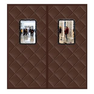 商场超市专供大门保温挡风帘定制冬季保暖磁吸防风棉门帘加厚帘子