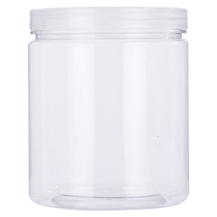 新85透明食品级塑料瓶带盖食品防潮密封罐干果分装罐子空瓶子带盖