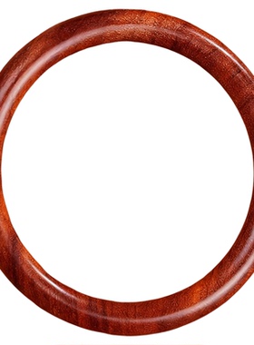 手镯女款2026新款泰山雷击枣木天然木质手镯女复古新中式小众素圈