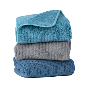 拖地抹布吸水无痕无印不掉毛不留痕加厚瓷砖地板专用擦地保洁毛巾