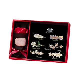 一字发夹女生可爱夹子2026新款爆款高端头饰边夹高级感精致礼物