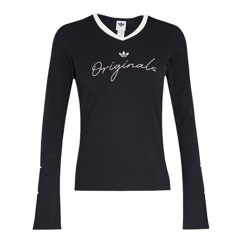 【自营】adidas阿迪三叶草P TEE LS女子运动休闲长袖T恤KS2381