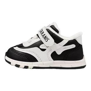 泰兰尼斯冬季学步鞋男宝宝婴儿鞋加绒保暖软底机能鞋女童休闲鞋子