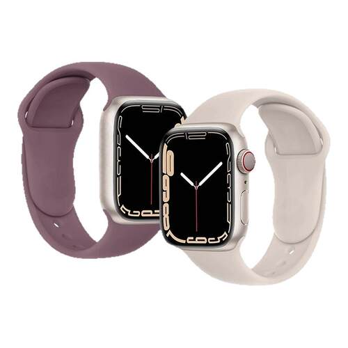 【官方同款】适用苹果手表S10表带applewatch11硅胶iwatch10女款S9腕带s8智能7男6运动se3高级Ultra3冬季原款