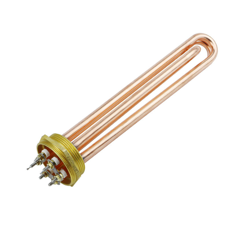DN50锅炉电热棒大功率工程水箱加热管不锈钢导热油电热管220V380V