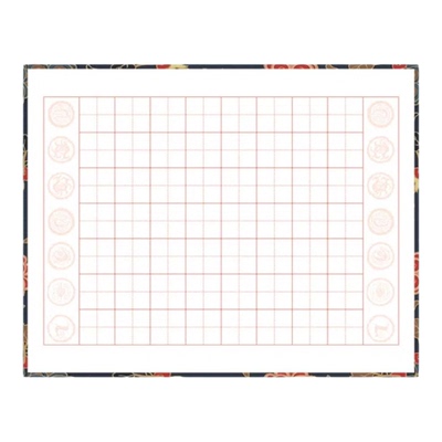 A4加厚56田字格硬笔书法比赛用纸
