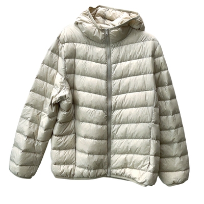 排骨显瘦宽松短款轻薄连帽羽绒服