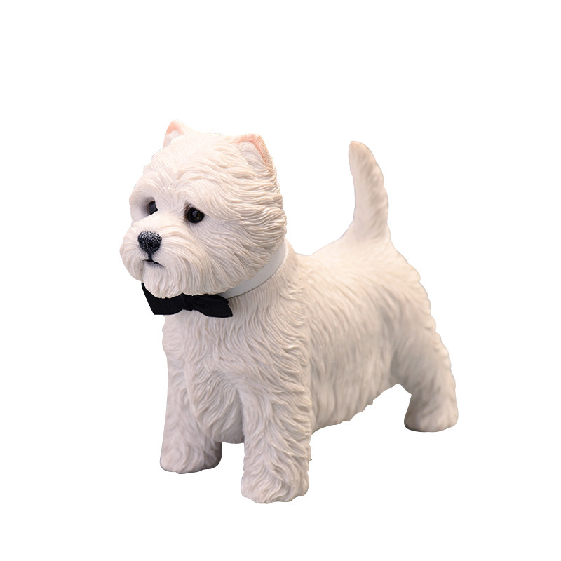 【JXK官方店】西高地白梗犬模型