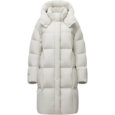 坦博尔休闲连帽长款鹅绒服