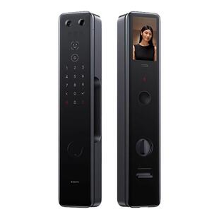 小米智能门锁4Pro 家用掌静脉AI人脸大屏猫眼门锁电子锁防盗锁