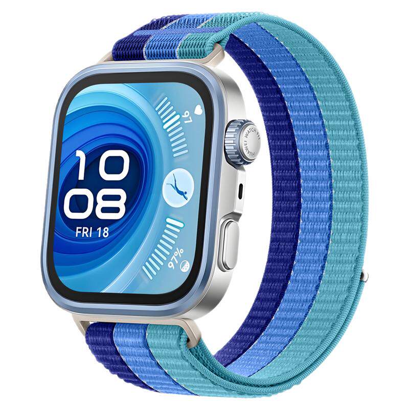 适用华为Watch FIT4pro手表带watchfit5pro悦动三环尼龙FIT3智能手环fit4尼龙回环3编织透气非官方同款腕带