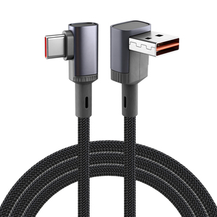 胖头雕适用66W超级快充Type-C数据线6A充电线适用苹果17华为p80荣耀手机usb转C加长3/5米弯头安卓通用短款15