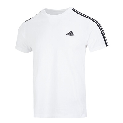 阿迪达斯男透气经典百搭休闲t恤