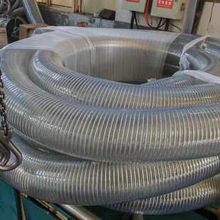 批发大口径pvc透明钢丝软管输料化工排污供水管110~200~300