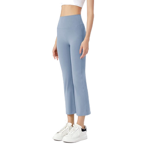 neverme裸感瑜伽裤女直筒高腰提臀显瘦跑步紧身速干训练健身裤秋