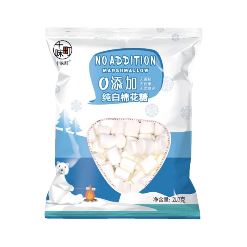 雪花酥棉花糖牛轧糖十味町200g