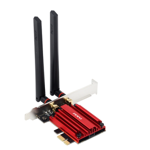 【BE6500】pcie无线网卡新款WiFi7电竞网卡蓝牙5.4全新升级稳定连接双天线高速上网台式机wifi接收器适用AMD