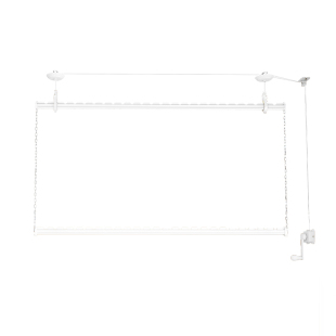 升降式手摇晾衣架阳台晾衣杆室内家用双杆单杆包安装手动凉晒衣架