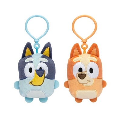 布鲁伊宾果毛绒挂饰钥匙扣