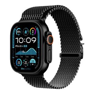 【2025新官方同款】适用Applewatch Ultra2表带iwatch10苹果S11手表S10米兰S9尼斯8金属男S7磁吸7女运动非钛3