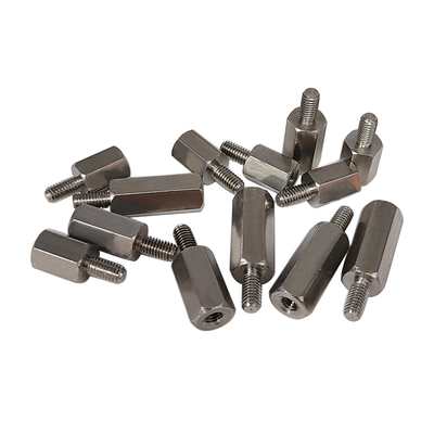 304不锈钢单通内外牙六角接线柱