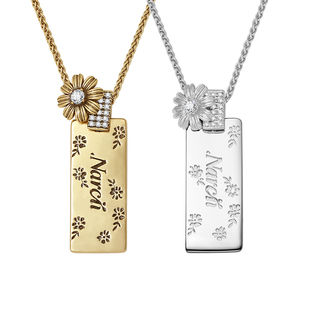 NARCII落花漫野项链女小众原创时尚轻奢精致ins毛衣吊坠新年礼物