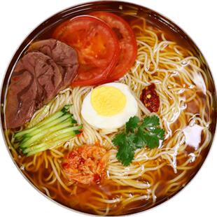 东北正宗大冷面朝鲜风味冷面非真空包装延吉冷面商用半干冷面调料