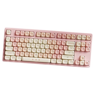 前行者樱桃无线机械键盘鼠标套装女生办公专用电脑高颜值手感好
