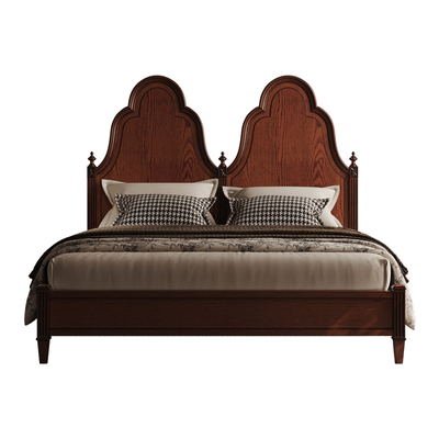 「潮汐木纹」白橡床｜述左岸旧梦