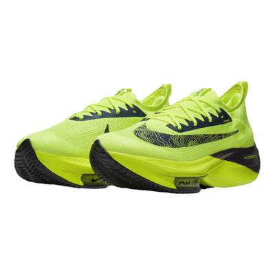 NikeAirZoom黑绿马拉松跑步鞋