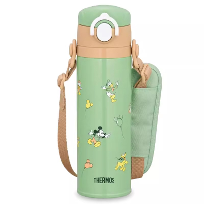 2024新款日本进口膳魔师保温杯儿童学生背带不锈钢水杯子JOI-501