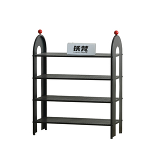 铁梵门口多层家用鞋架2025新款室内好看置物架楼道入户门鞋架子