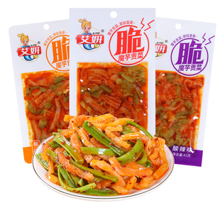 艾妍魔芋贡菜42g/袋香辣解馋办公休闲下饭即食小吃