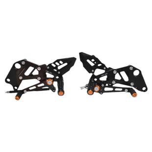 适用 KTM RC390 2022-2024 新款 改装可调节升高脚踏后移踏板总成