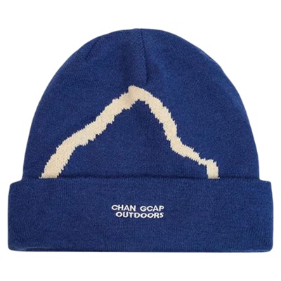 大头围山系户外登山冷帽女款秋冬季保暖堆堆帽子显脸小针织包头帽