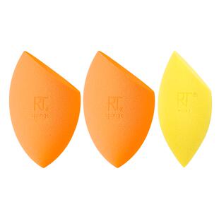 Real Techniques抑菌小橘美妆蛋不吃粉干湿两用套装