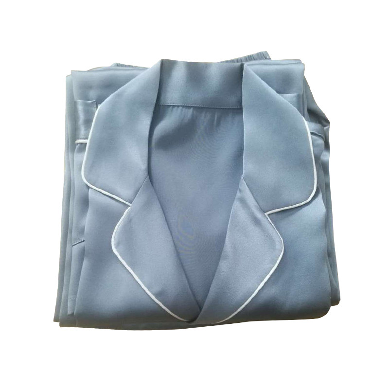 6A正品22姆25姆30姆米重磅真丝睡衣100%桑蚕丝家居服长袖长裤套装