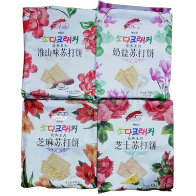 乐缇思经典淮山奶盐芝士苏打饼干