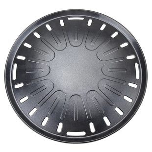 韩式烧烤盘麦饭石商用烤肉盘烤肉店烧烤篦子圆形烤盘炭火不沾烤盘