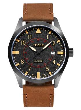 TEZER/天时商务休闲男天马渡宝石