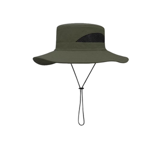 夏季渔夫帽户外男士帽子防晒紫外线透气钓鱼遮阳登山徒步爬山速干
