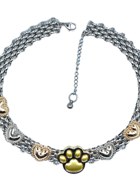 原创宠物萌爪choker颈链项链