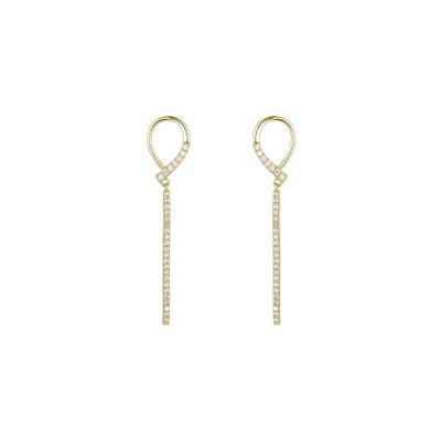 时尚精致简约气质流苏耳环