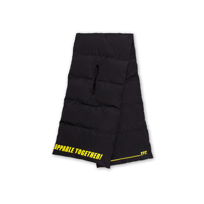 XPX周柏豪充绒夹棉加厚围巾