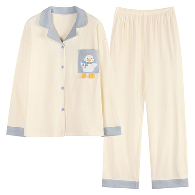 都市丽人轻暖德绒睡衣女秋冬加厚